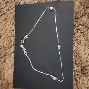 Sterling Silver Anklet 925